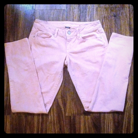 American Eagle Skinny Pink Jeans Size 6 - Picture 1 of 5